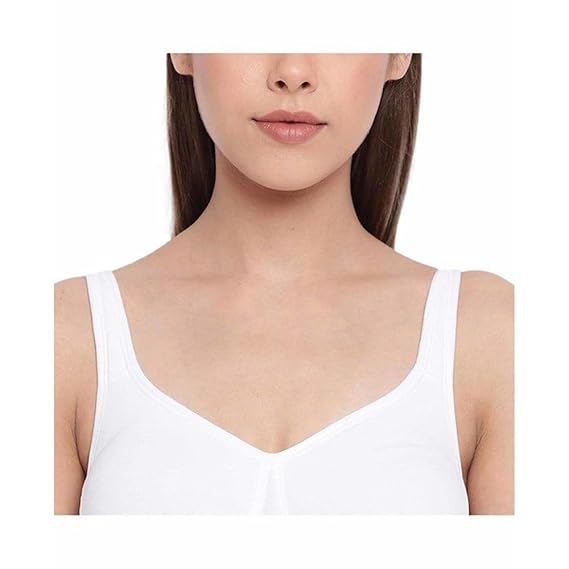 Enamor Encircle Side Shaping Lift Cotton Everyday Full Support Bra – Wide Straps, Non-Padded, Wirefree, Full Coverage A142